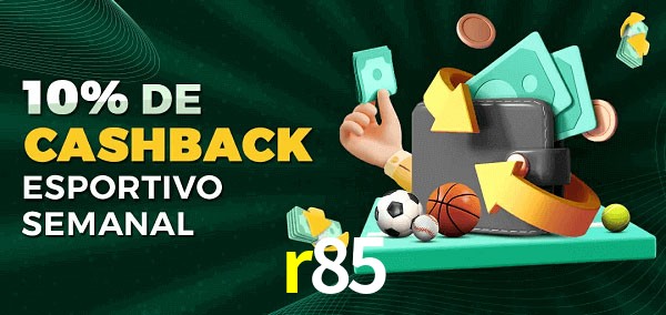 10% de bônus de cashback na r85